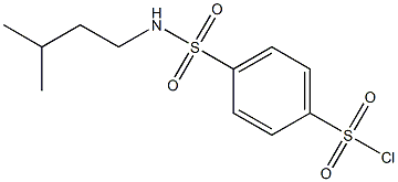  4-[(3-methylbutyl)sulfamoyl]benzene-1-sulfonyl chloride