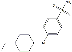 4-[(4-ethylcyclohexyl)amino]benzene-1-sulfonamide Structure