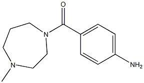 4-[(4-methyl-1,4-diazepan-1-yl)carbonyl]aniline