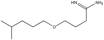 4-[(4-methylpentyl)oxy]butanimidamide