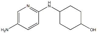 4-[(5-aminopyridin-2-yl)amino]cyclohexan-1-ol Structure