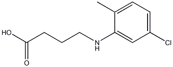 4-[(5-chloro-2-methylphenyl)amino]butanoic acid