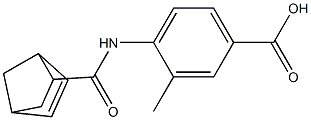 4-[(bicyclo[2.2.1]hept-5-en-2-ylcarbonyl)amino]-3-methylbenzoic acid Structure