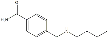 4-[(butylamino)methyl]benzamide Struktur