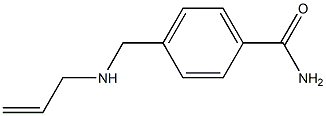 4-[(prop-2-en-1-ylamino)methyl]benzamide 结构式
