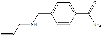 4-[(prop-2-en-1-ylamino)methyl]benzamide Structure