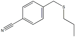 4-[(propylsulfanyl)methyl]benzonitrile