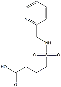 4-[(pyridin-2-ylmethyl)sulfamoyl]butanoic acid|