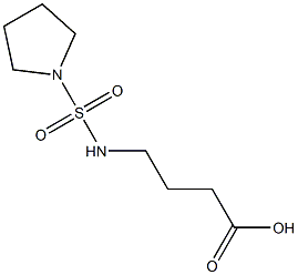 4-[(pyrrolidine-1-sulfonyl)amino]butanoic acid