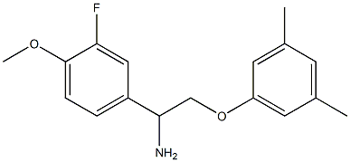 4-[1-amino-2-(3,5-dimethylphenoxy)ethyl]-2-fluoro-1-methoxybenzene