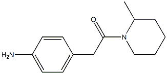 4-[2-(2-methylpiperidin-1-yl)-2-oxoethyl]aniline