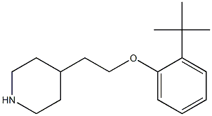 4-[2-(2-tert-butylphenoxy)ethyl]piperidine