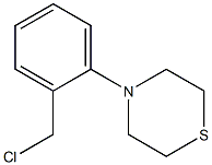 4-[2-(chloromethyl)phenyl]thiomorpholine,,结构式