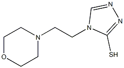 4-[2-(morpholin-4-yl)ethyl]-4H-1,2,4-triazole-3-thiol Structure