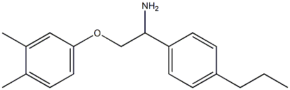 4-[2-amino-2-(4-propylphenyl)ethoxy]-1,2-dimethylbenzene