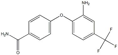 4-[2-amino-4-(trifluoromethyl)phenoxy]benzamide
