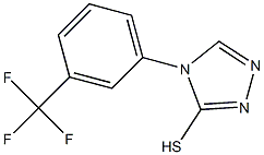 4-[3-(trifluoromethyl)phenyl]-4H-1,2,4-triazole-3-thiol