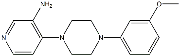 4-[4-(3-methoxyphenyl)piperazin-1-yl]pyridin-3-amine