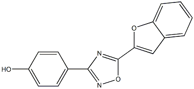 4-[5-(1-benzofuran-2-yl)-1,2,4-oxadiazol-3-yl]phenol