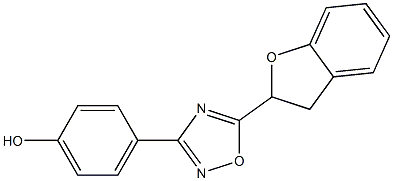 4-[5-(2,3-dihydro-1-benzofuran-2-yl)-1,2,4-oxadiazol-3-yl]phenol|