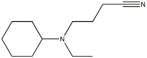 4-[cyclohexyl(ethyl)amino]butanenitrile