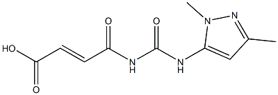 4-{[(1,3-dimethyl-1H-pyrazol-5-yl)carbamoyl]amino}-4-oxobut-2-enoic acid