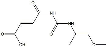 4-{[(1-methoxypropan-2-yl)carbamoyl]amino}-4-oxobut-2-enoic acid