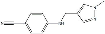 4-{[(1-methyl-1H-pyrazol-4-yl)methyl]amino}benzonitrile