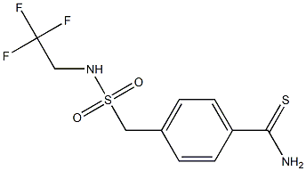  4-{[(2,2,2-trifluoroethyl)sulfamoyl]methyl}benzene-1-carbothioamide