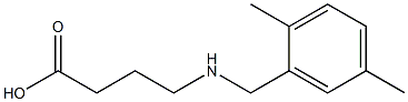 4-{[(2,5-dimethylphenyl)methyl]amino}butanoic acid