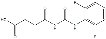 4-{[(2,6-difluorophenyl)carbamoyl]amino}-4-oxobutanoic acid|