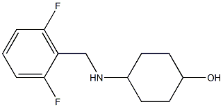 4-{[(2,6-difluorophenyl)methyl]amino}cyclohexan-1-ol Structure