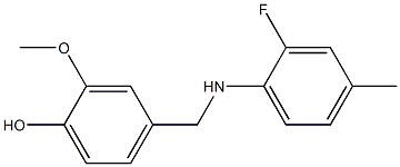 4-{[(2-fluoro-4-methylphenyl)amino]methyl}-2-methoxyphenol