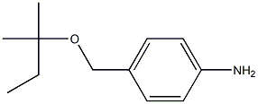 4-{[(2-methylbutan-2-yl)oxy]methyl}aniline|