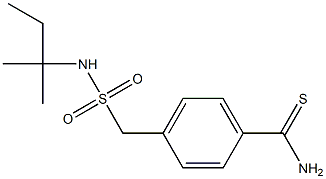 4-{[(2-methylbutan-2-yl)sulfamoyl]methyl}benzene-1-carbothioamide