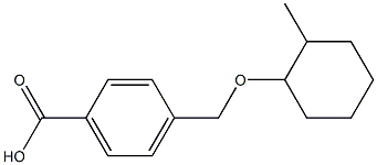 4-{[(2-methylcyclohexyl)oxy]methyl}benzoic acid