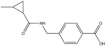 4-{[(2-methylcyclopropyl)formamido]methyl}benzoic acid