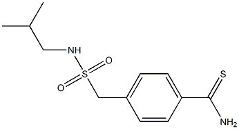 4-{[(2-methylpropyl)sulfamoyl]methyl}benzene-1-carbothioamide