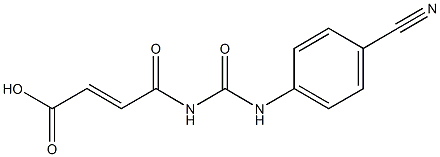 4-{[(4-cyanophenyl)carbamoyl]amino}-4-oxobut-2-enoic acid