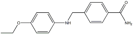 4-{[(4-ethoxyphenyl)amino]methyl}benzamide|