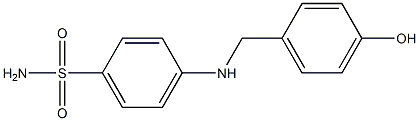  4-{[(4-hydroxyphenyl)methyl]amino}benzene-1-sulfonamide