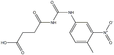 4-{[(4-methyl-3-nitrophenyl)carbamoyl]amino}-4-oxobutanoic acid