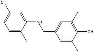 4-{[(5-chloro-2-methylphenyl)amino]methyl}-2,6-dimethylphenol