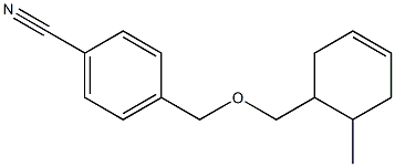 4-{[(6-methylcyclohex-3-en-1-yl)methoxy]methyl}benzonitrile