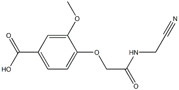 4-{[(cyanomethyl)carbamoyl]methoxy}-3-methoxybenzoic acid