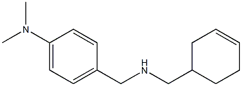 4-{[(cyclohex-3-en-1-ylmethyl)amino]methyl}-N,N-dimethylaniline Structure