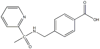 4-{[1-(pyridin-2-yl)acetamido]methyl}benzoic acid