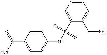 4-{[2-(aminomethyl)benzene]sulfonamido}benzamide