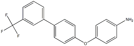 4-{[3'-(trifluoromethyl)-1,1'-biphenyl-4-yl]oxy}aniline,,结构式