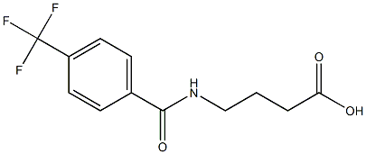 4-{[4-(trifluoromethyl)benzoyl]amino}butanoic acid